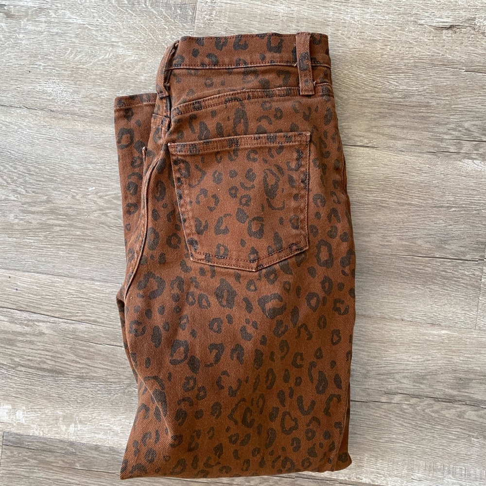 Cheetah Print Jeans